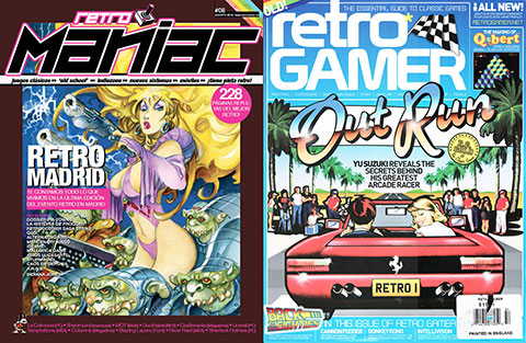Retromaniac y Retrogamer, dos revistas para apasionados de los juegos clásicos